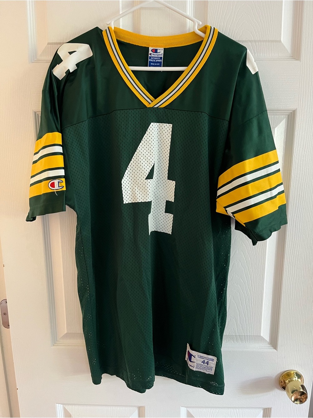 Vintage Champion Favre Green Bay Packers Jersey